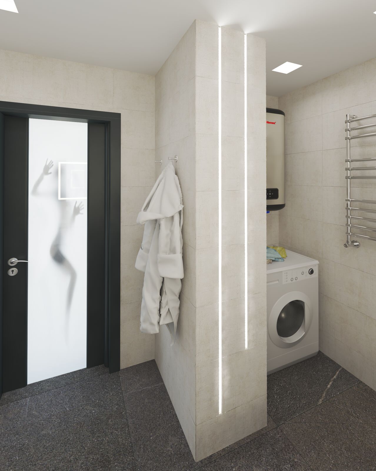 Современный интерьер с японскими мотивами