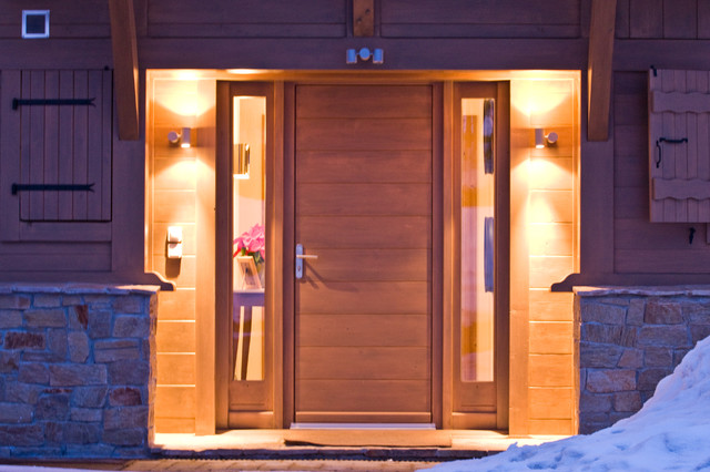 Chalet Helena contemporaneo-facciata