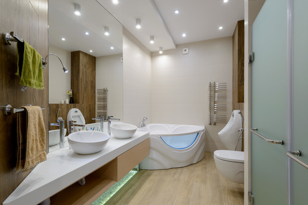 Двухъярусная квартира в стиле Экоминимализм