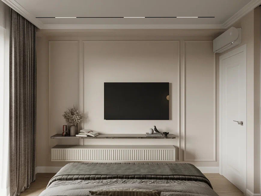 Ремонт квартиры площадью 40 м2 для женщины