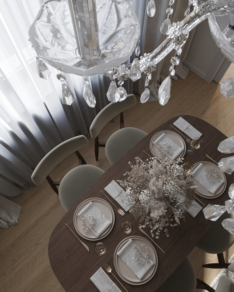 Кухня и гостиная