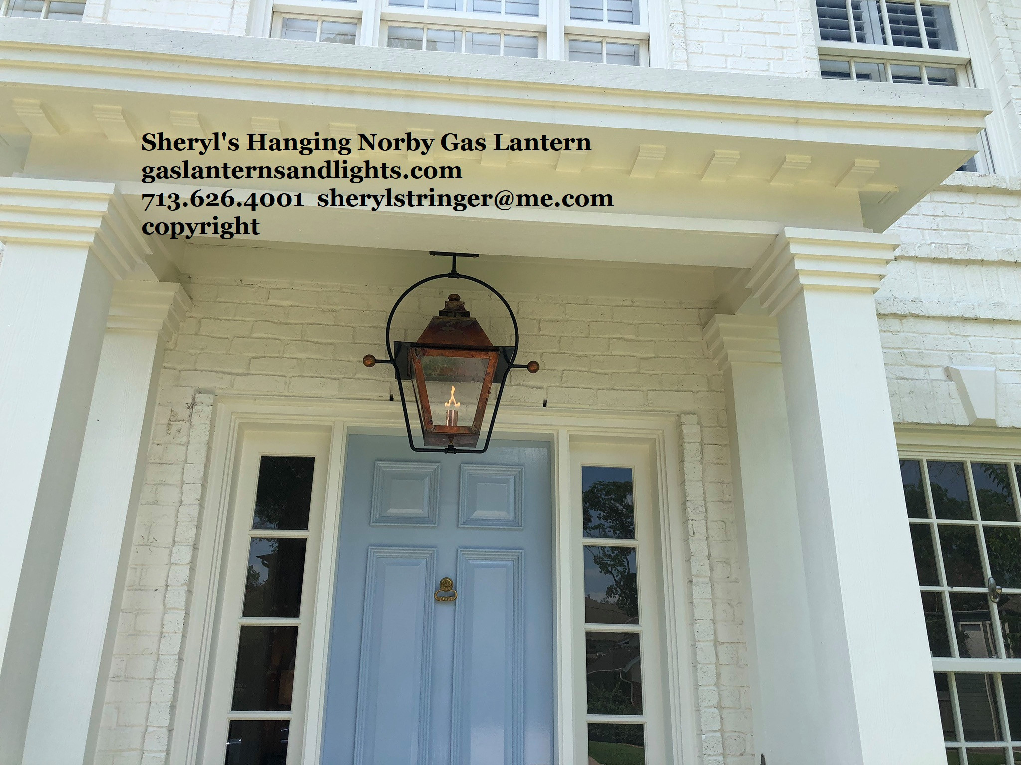 Sheryl's Hanging Gas Lanterns