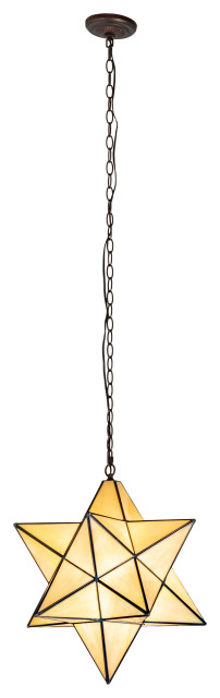 18 Wide Moravian Star Pendant - Mediterranean - Pendant Lighting - by ...