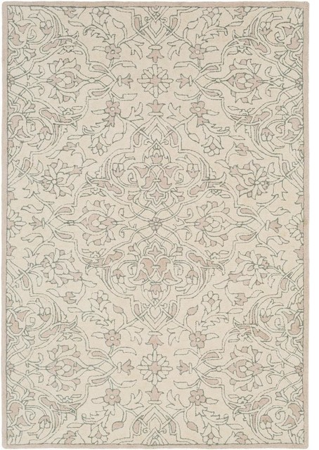 Castellane Rug Hand Hooked Castille Area Rug CTL-2017, 9'x13' - Mediterranean - Area ...
