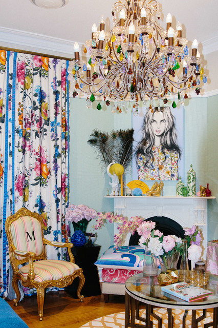 Private Residence eclectic-living-room