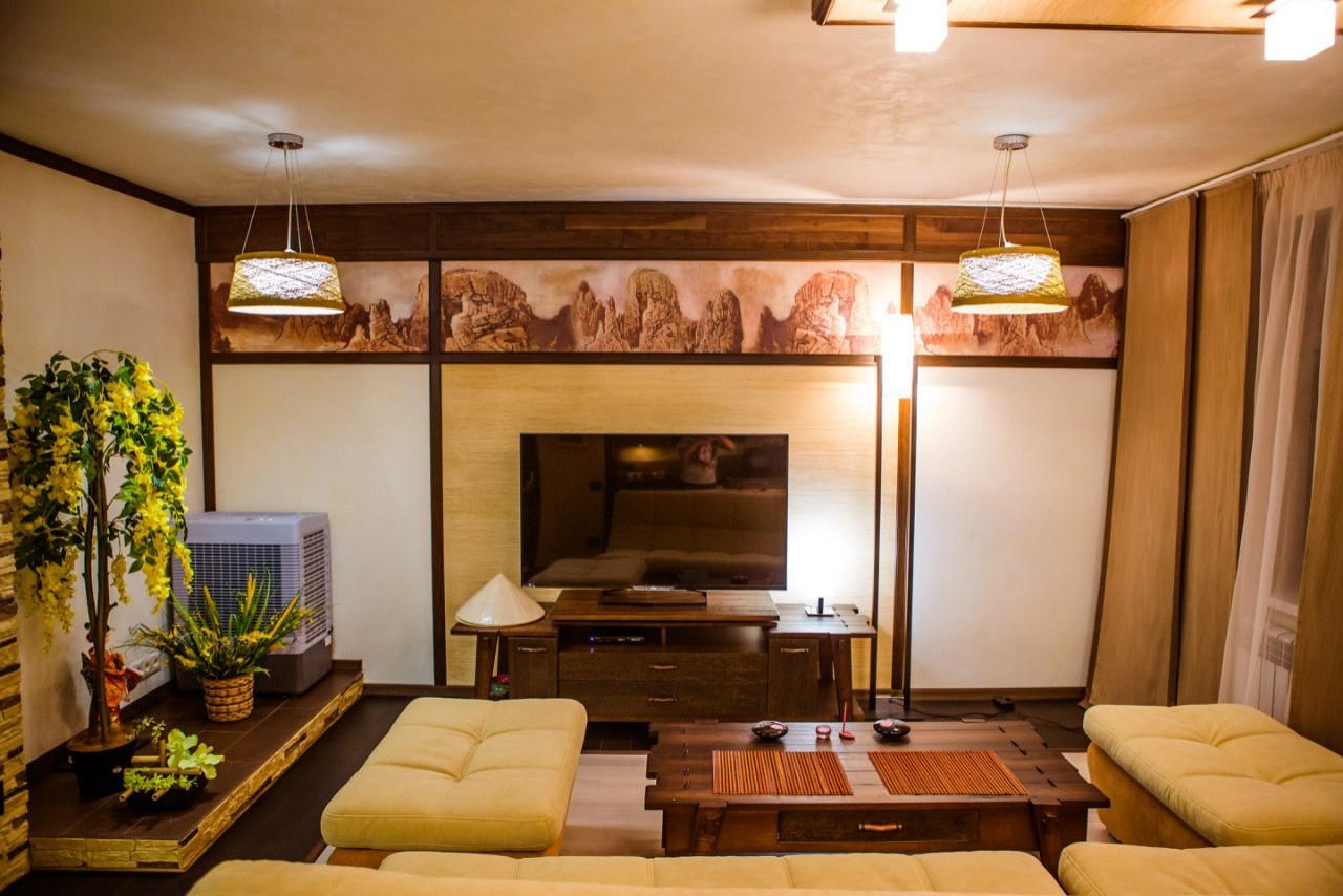 Проект, выполненный по заказу luxe12. Стиль Японский.