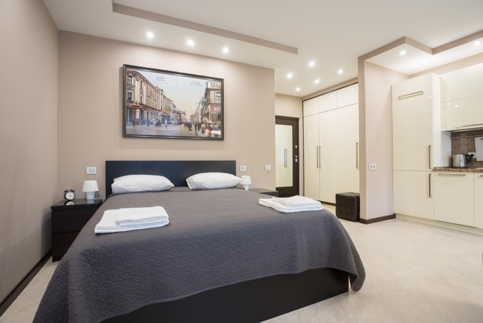 Современная маленькое пространство