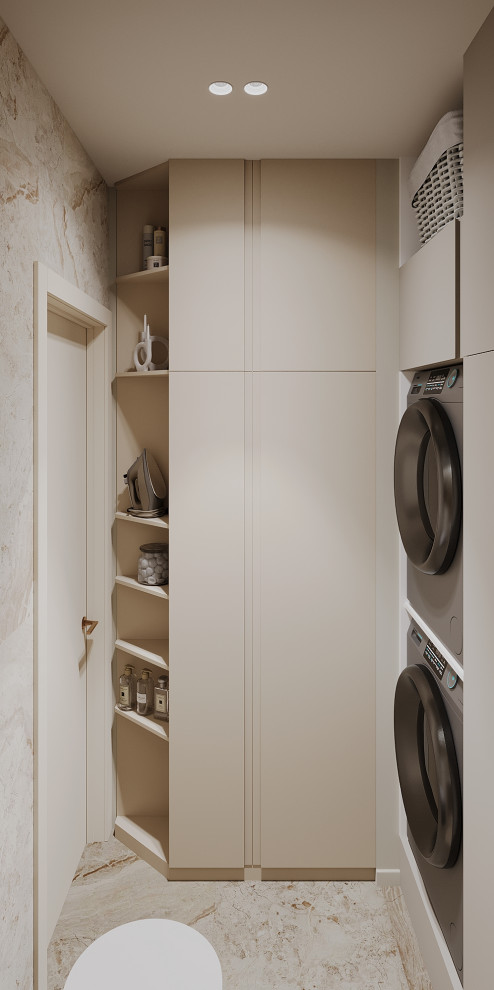 Интерьер 4-ёх комнатной квартиры_ "VANILLA LATTE"