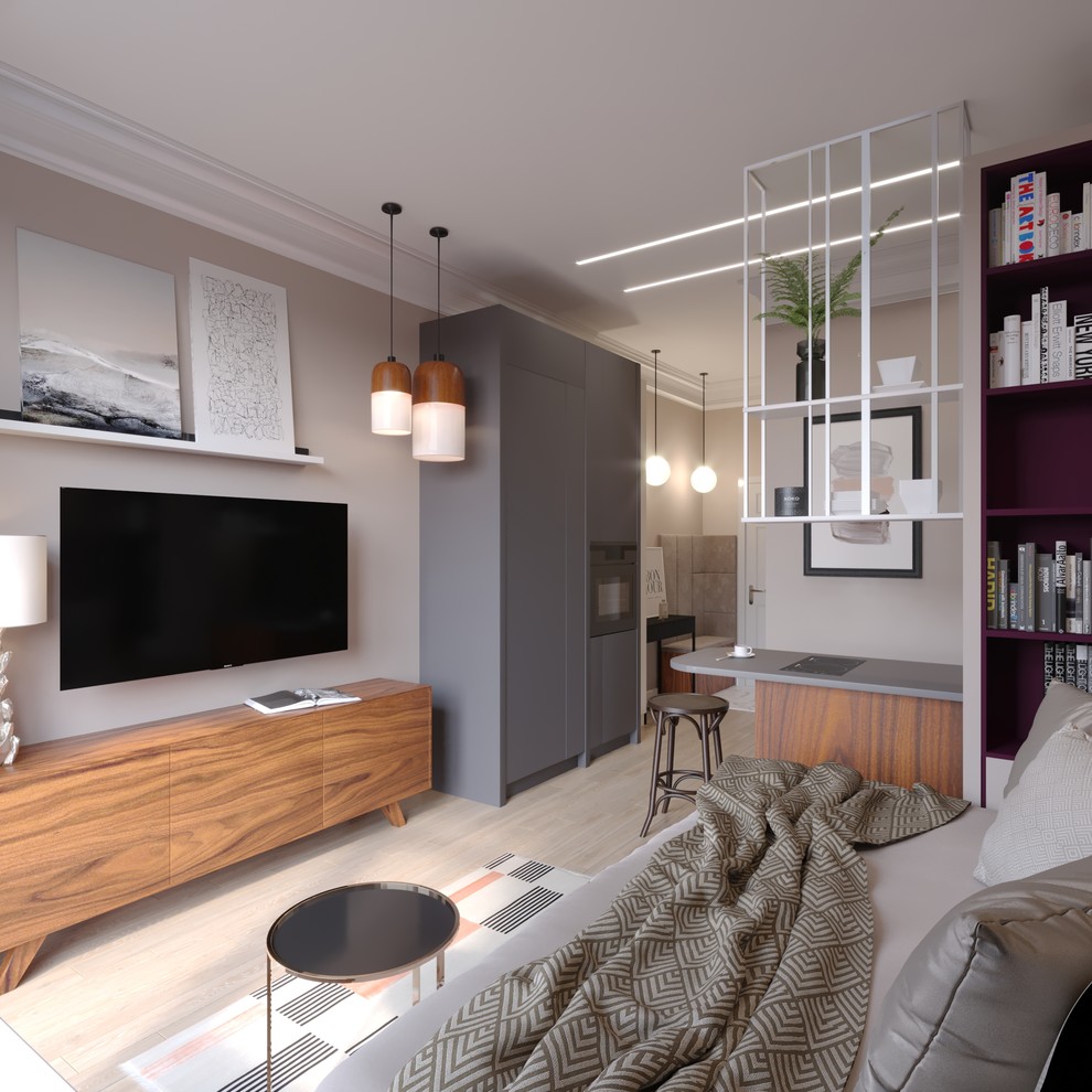 Студия 21,4 м2 "Окно в Париж"