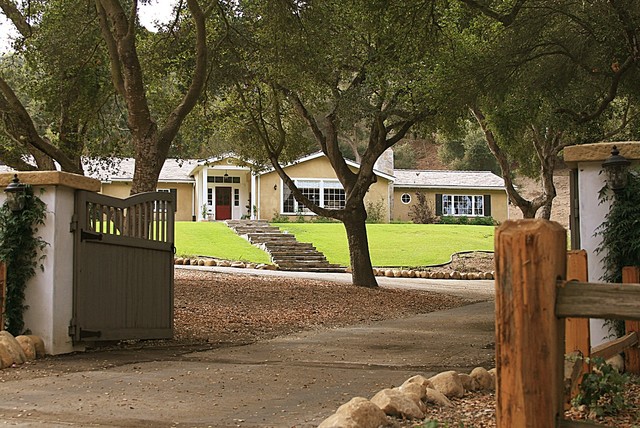 Hope Ranch classico-giardino
