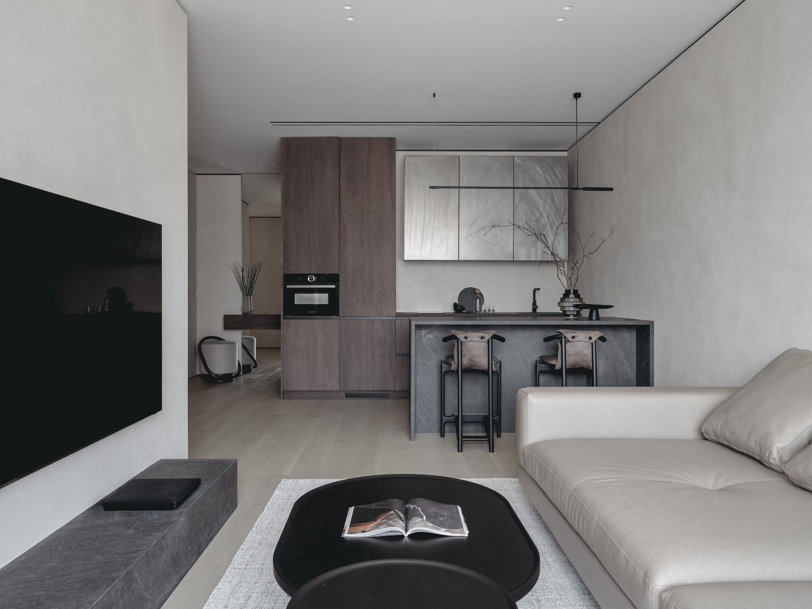 Графичный интерьер, ЖК Шагал