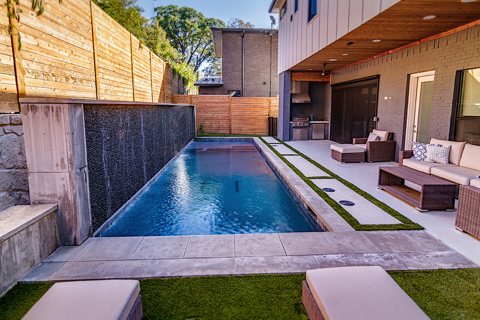Geometric Pool Designs Dallas, Highland Park & Plano - Pool - Dallas ...