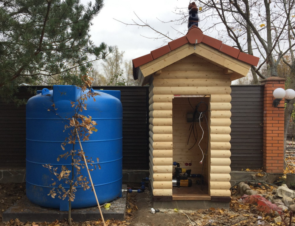 Емкости 5000 л. и насосная станция ASPRI 35-5MN/KIT07