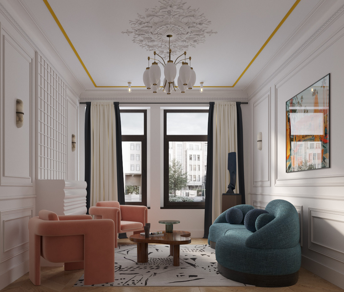 проект  квартиры в ЖК "Мир"