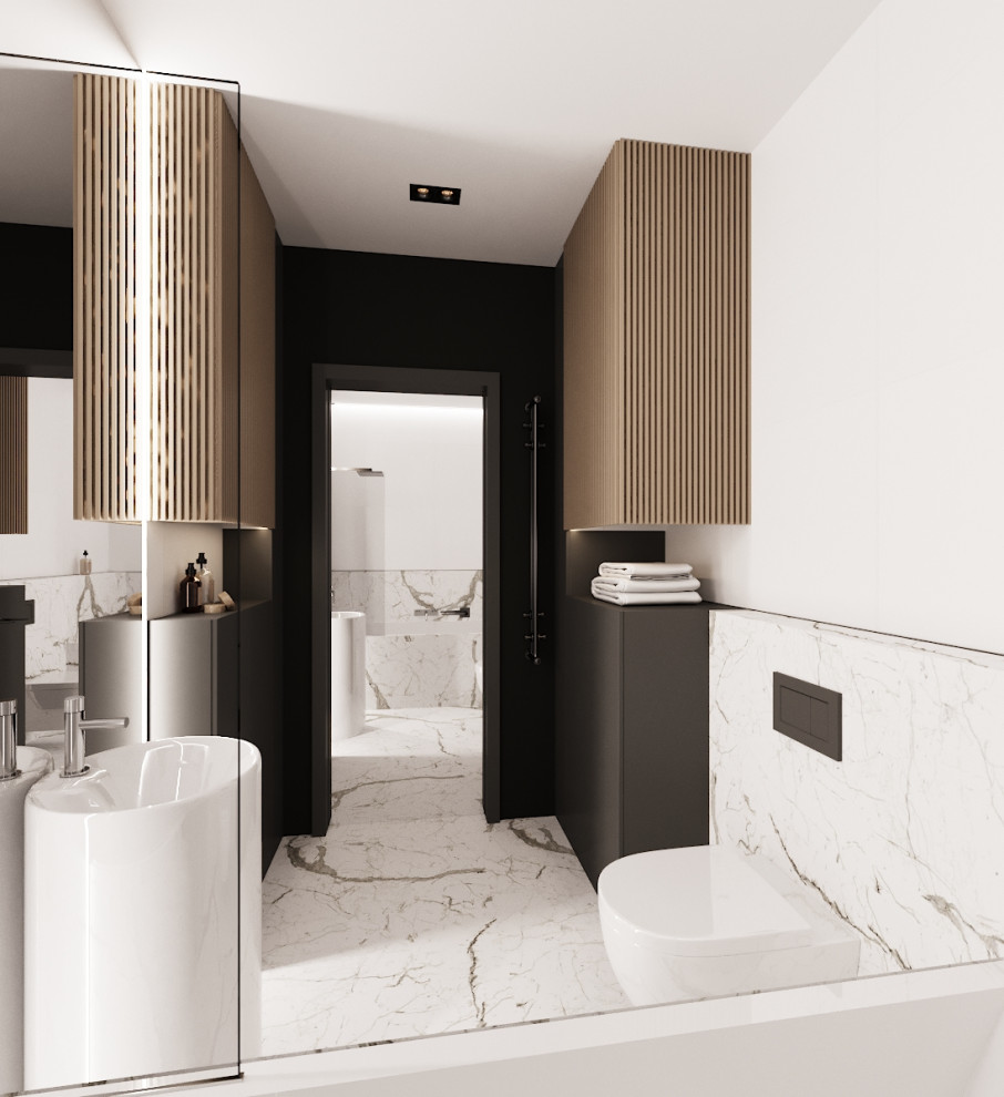 Интерьер ванной комнаты