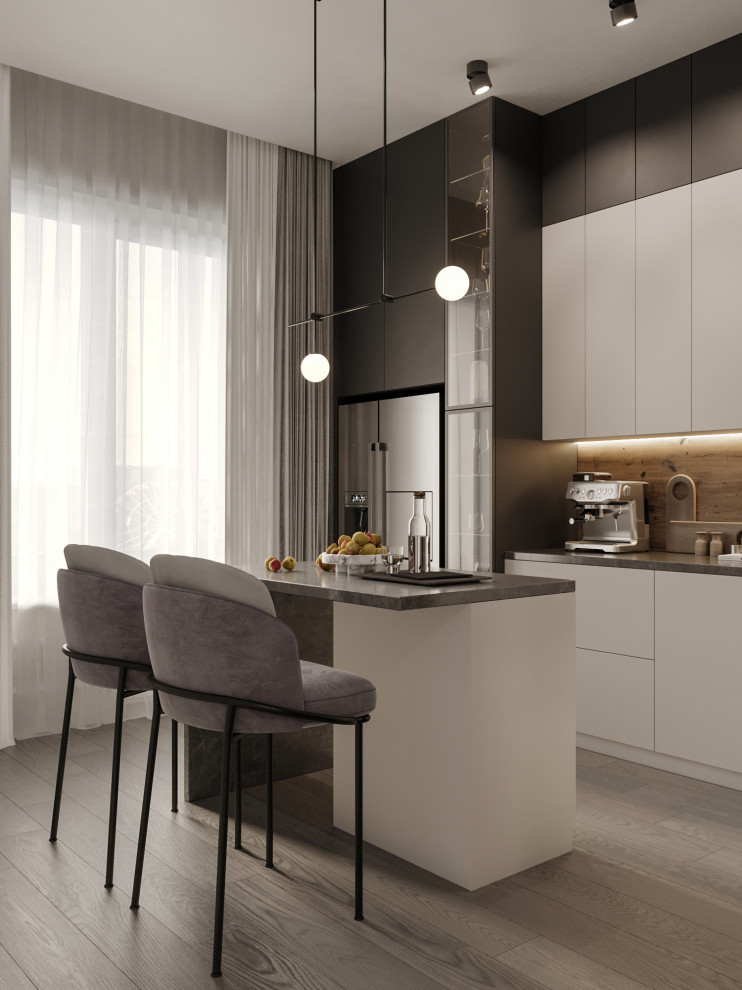 Светлая квартира для семьи из двух человек