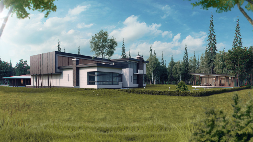 Загородный комплекс в поселке Каменка