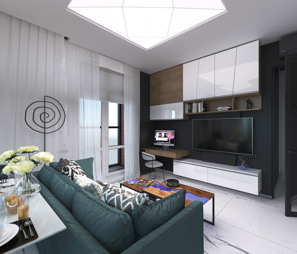 Интерьер квартиры ЖК "ЭВОЛЮЦИЯ", Новосибирск