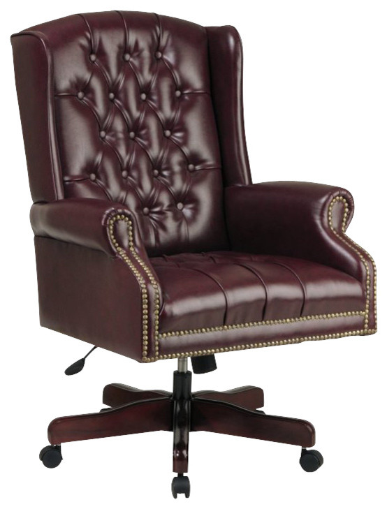 Deluxe High Back Traditional Executive Chair Traditional Office