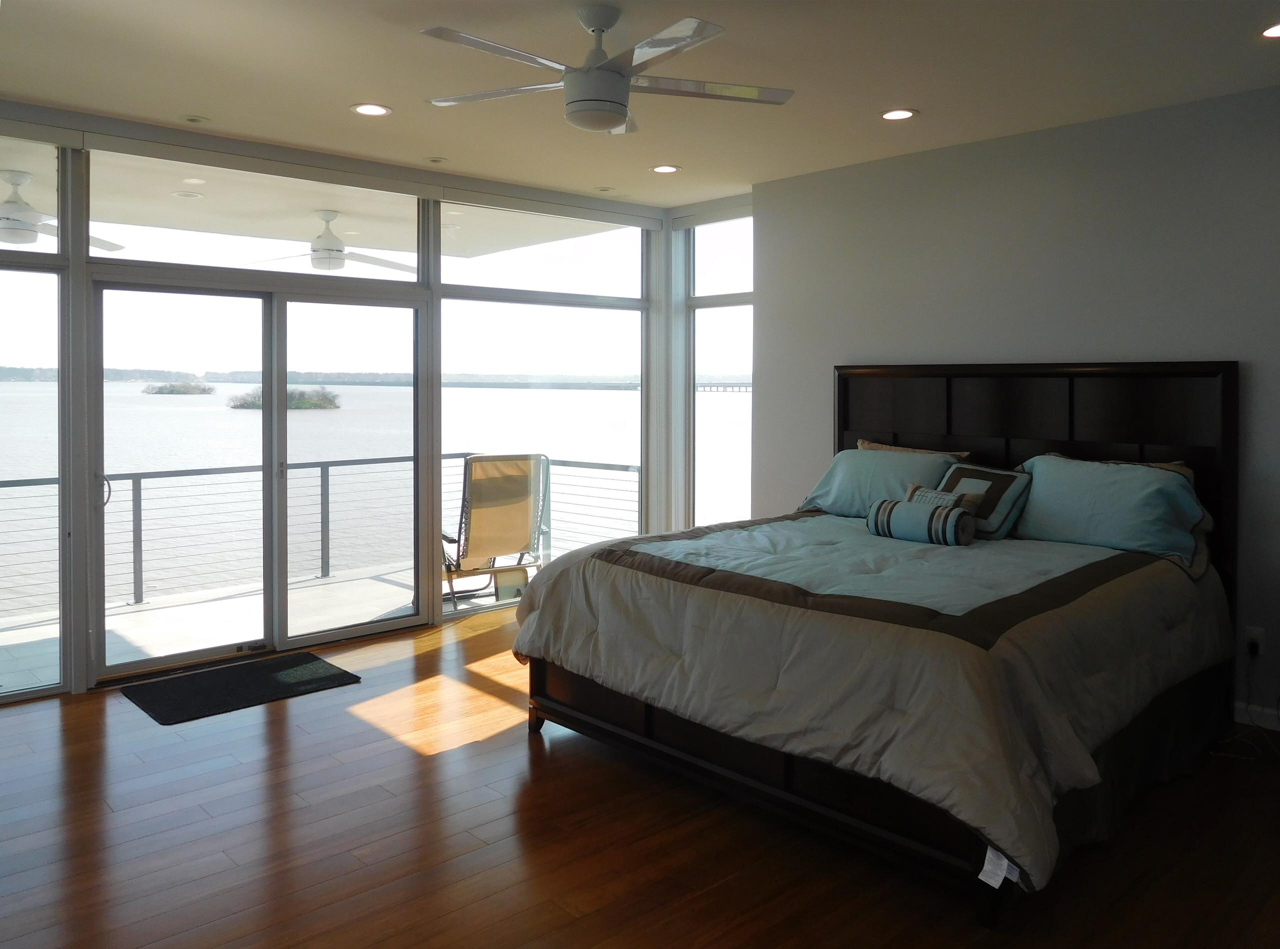 Master Bedroom with lake view