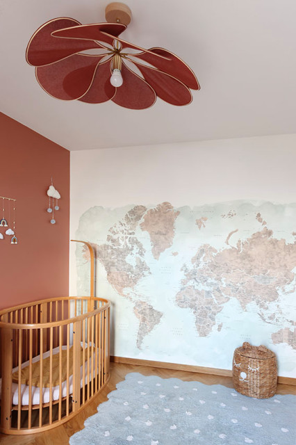 Conception d'un duplex modern-nursery