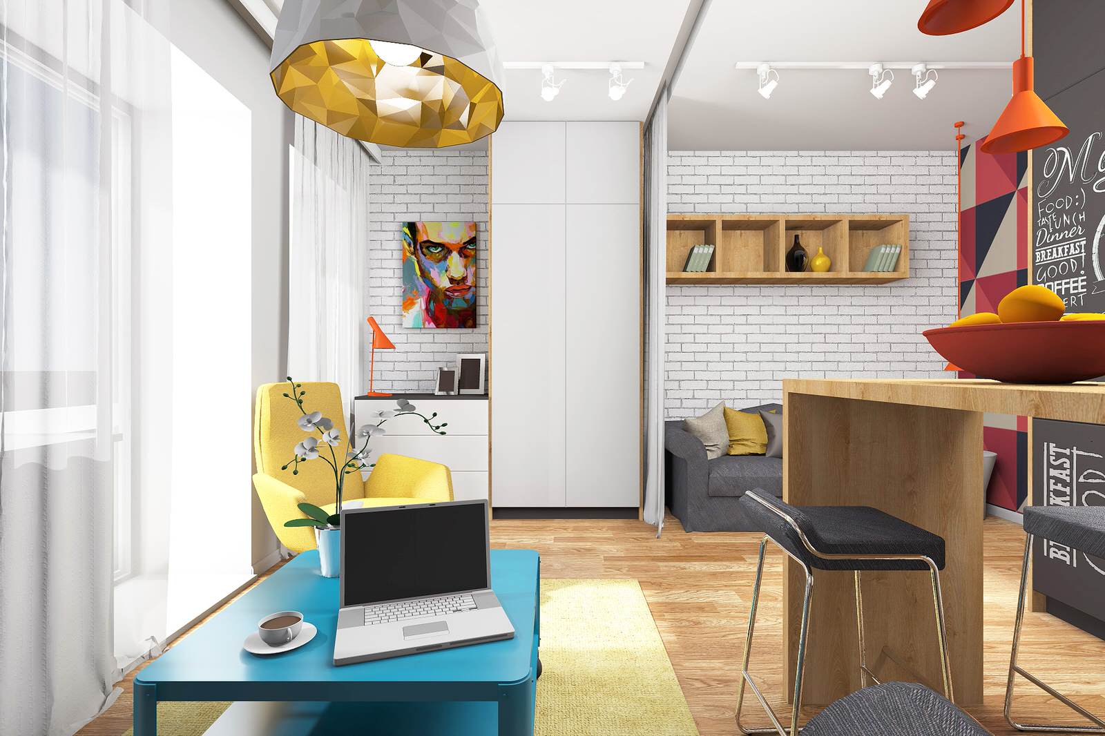 Малогабаритка для двух девушек