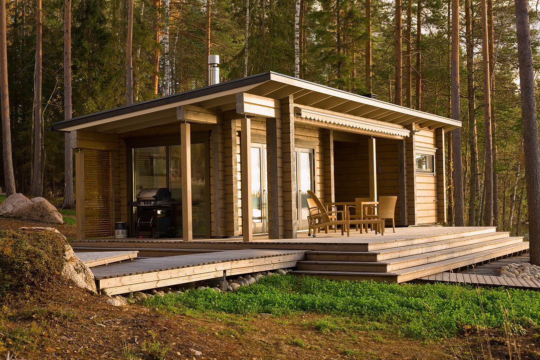 Деревянный Комплекс в Финляндии