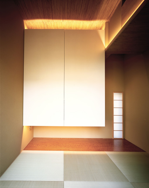 天遥かな家 minimalistisch-schlafzimmer