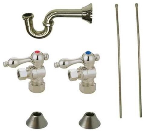 Traditional Plumbing Sink Trim Kit with P Trap for and Kitchen CC53308LKB30
