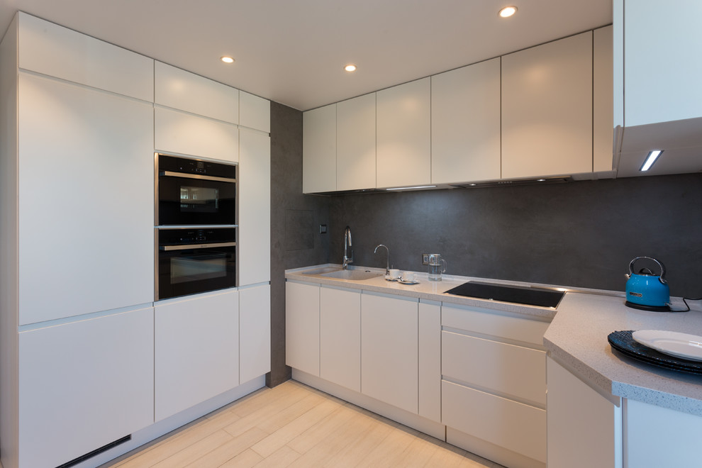 Белый минимализм в новостройке