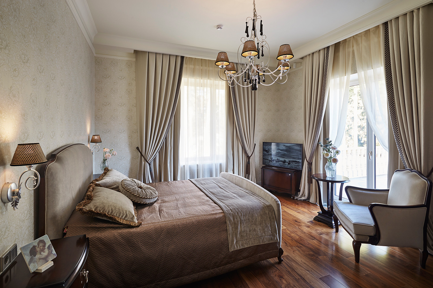 Интерьер гостевой спальни