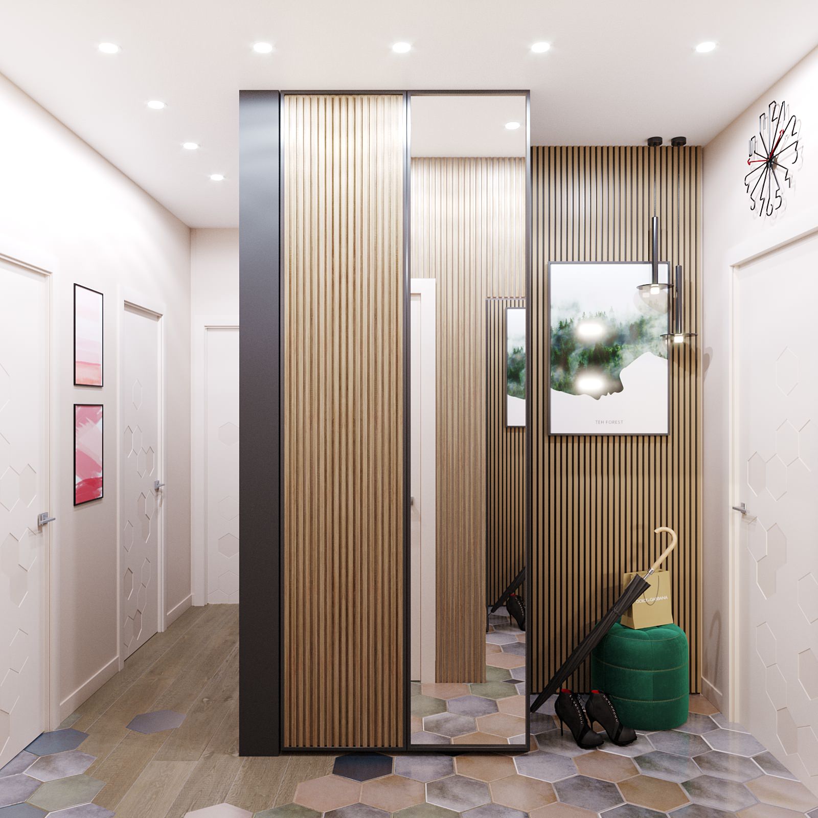 Квартира с акцентами