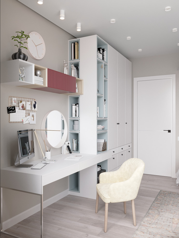 Детская для девочки 10 лет в 3-к. квартире ЖК "HeadLiner"