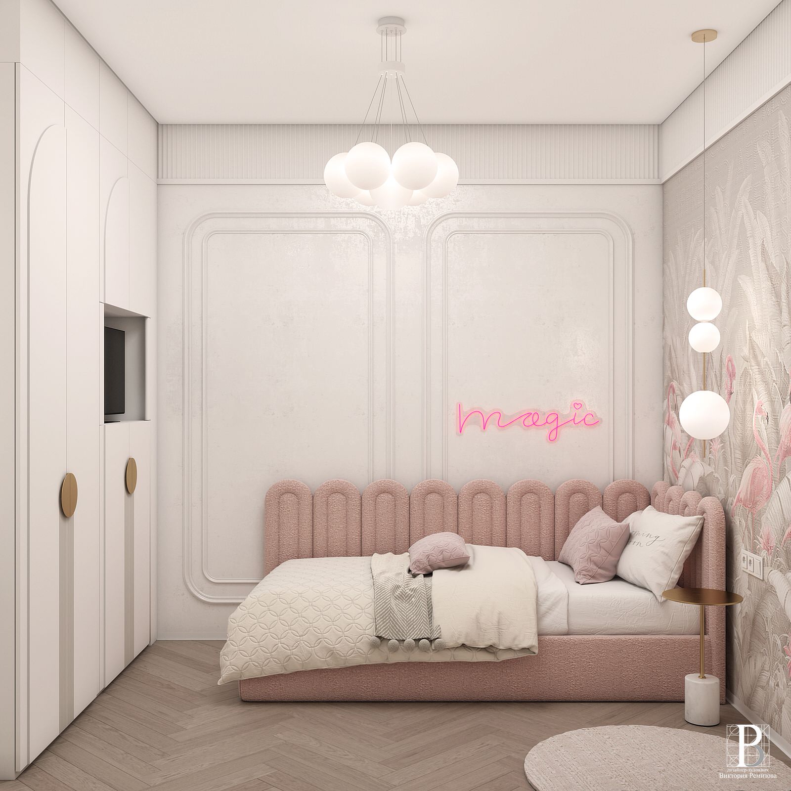 Дизайн интерьера квартиры 56,8 кв.м., г. Пятигорск, ул. Пестова 5