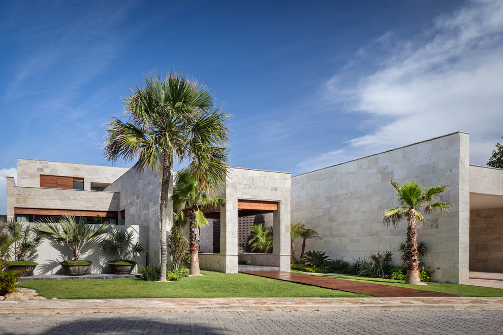 Home design - contemporary home design idea in Austin