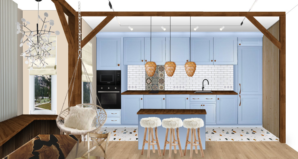 Однокомнатная квартира 110кв.м.