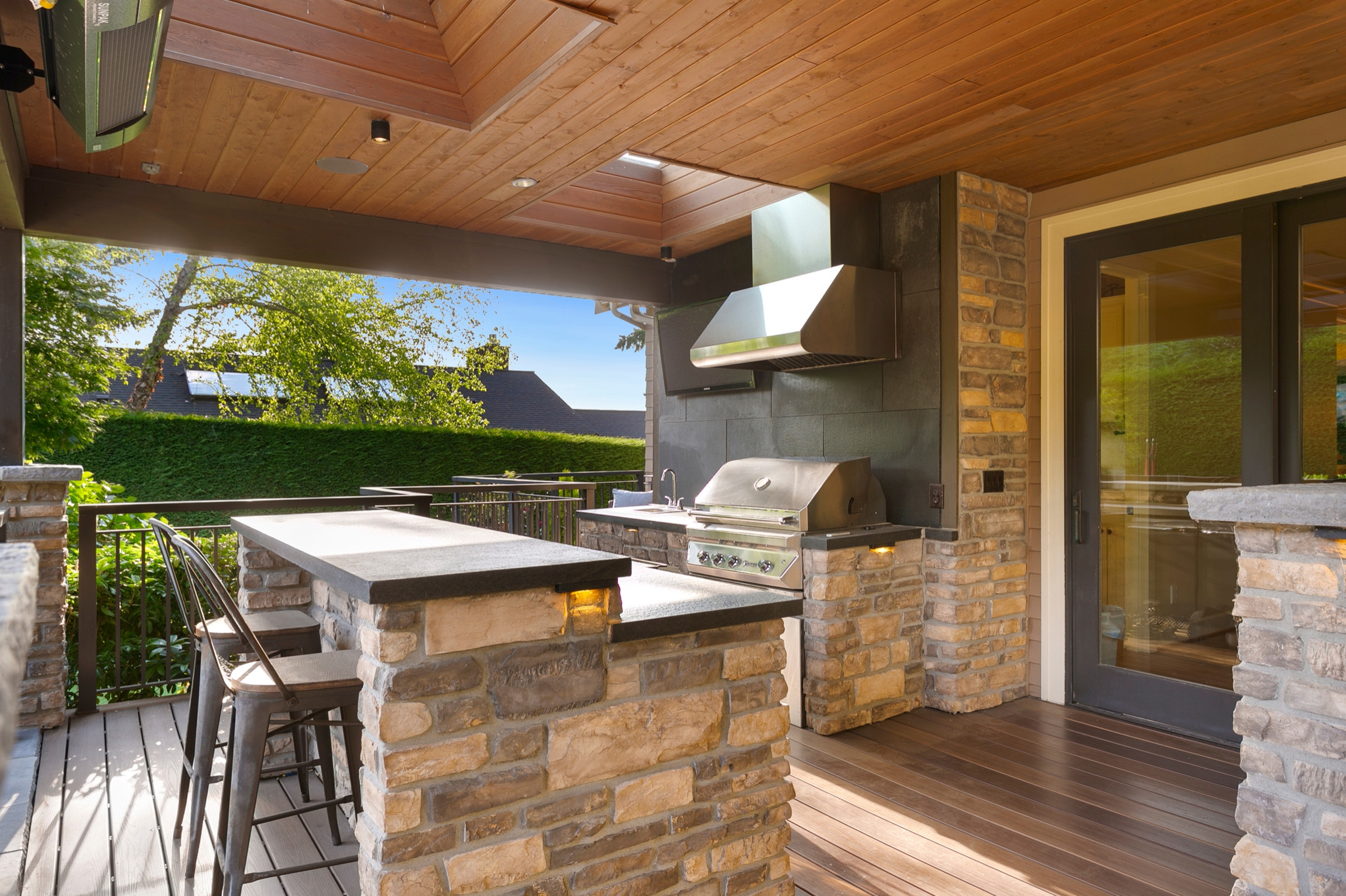 Yarrow Point Triple Roof Outdoor Living