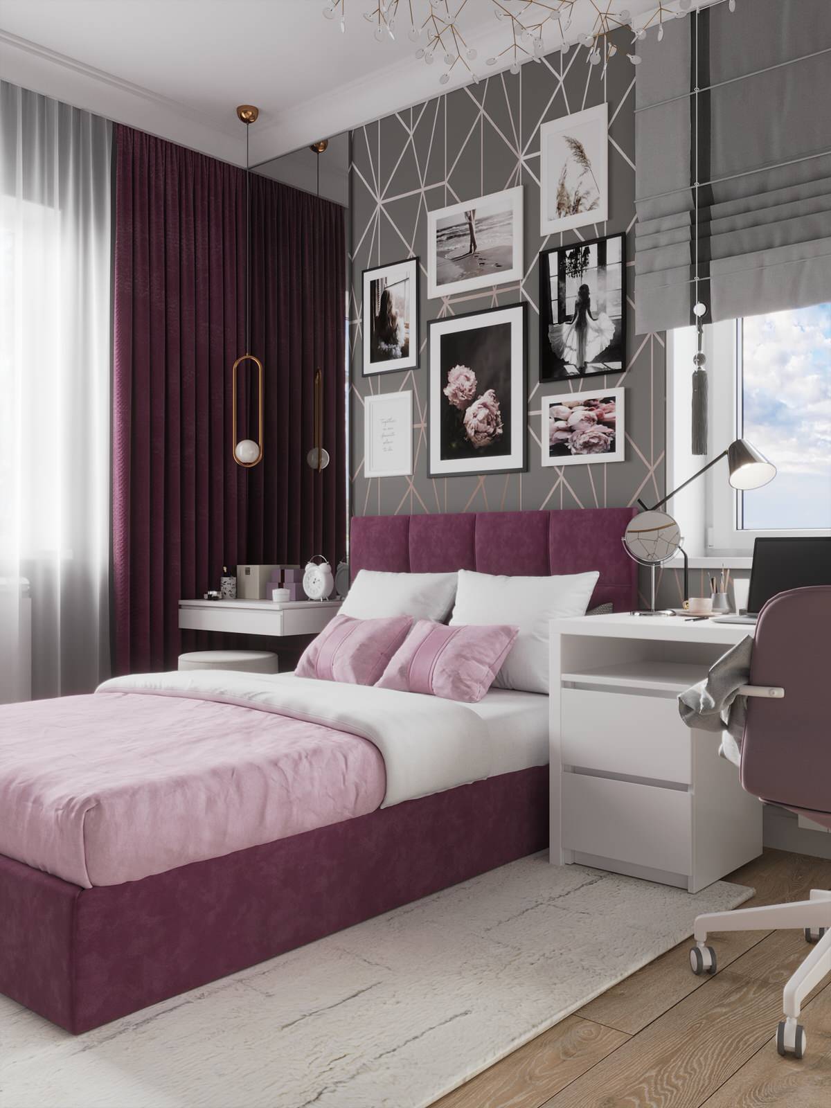 Комната для девочки-подростка