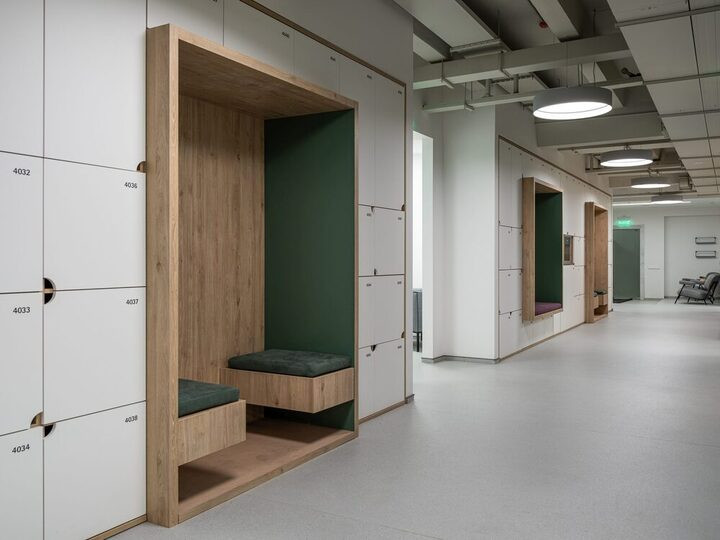 Уютный офис с перегородками Nayada