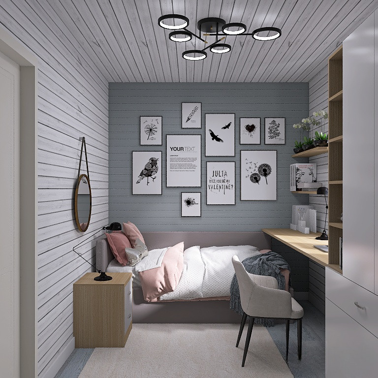 Детская для старшей дочери в загородном доме