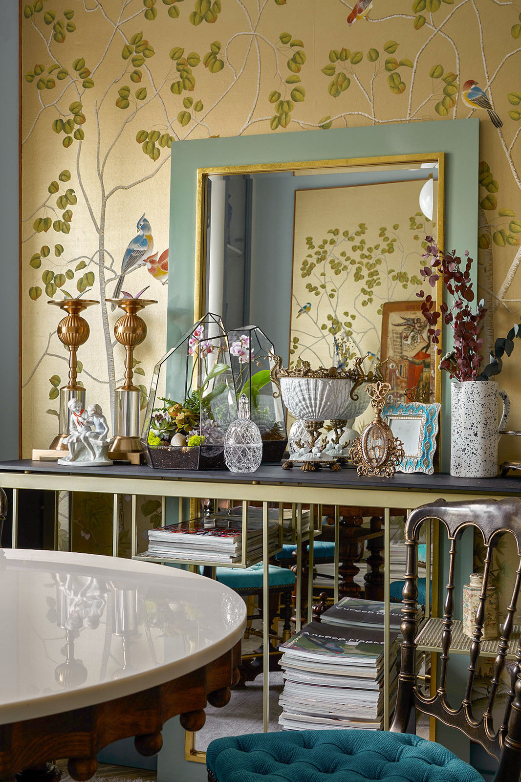 Кухня в проекте реконструкции квартиры в ЖК "Остров Фантазий"