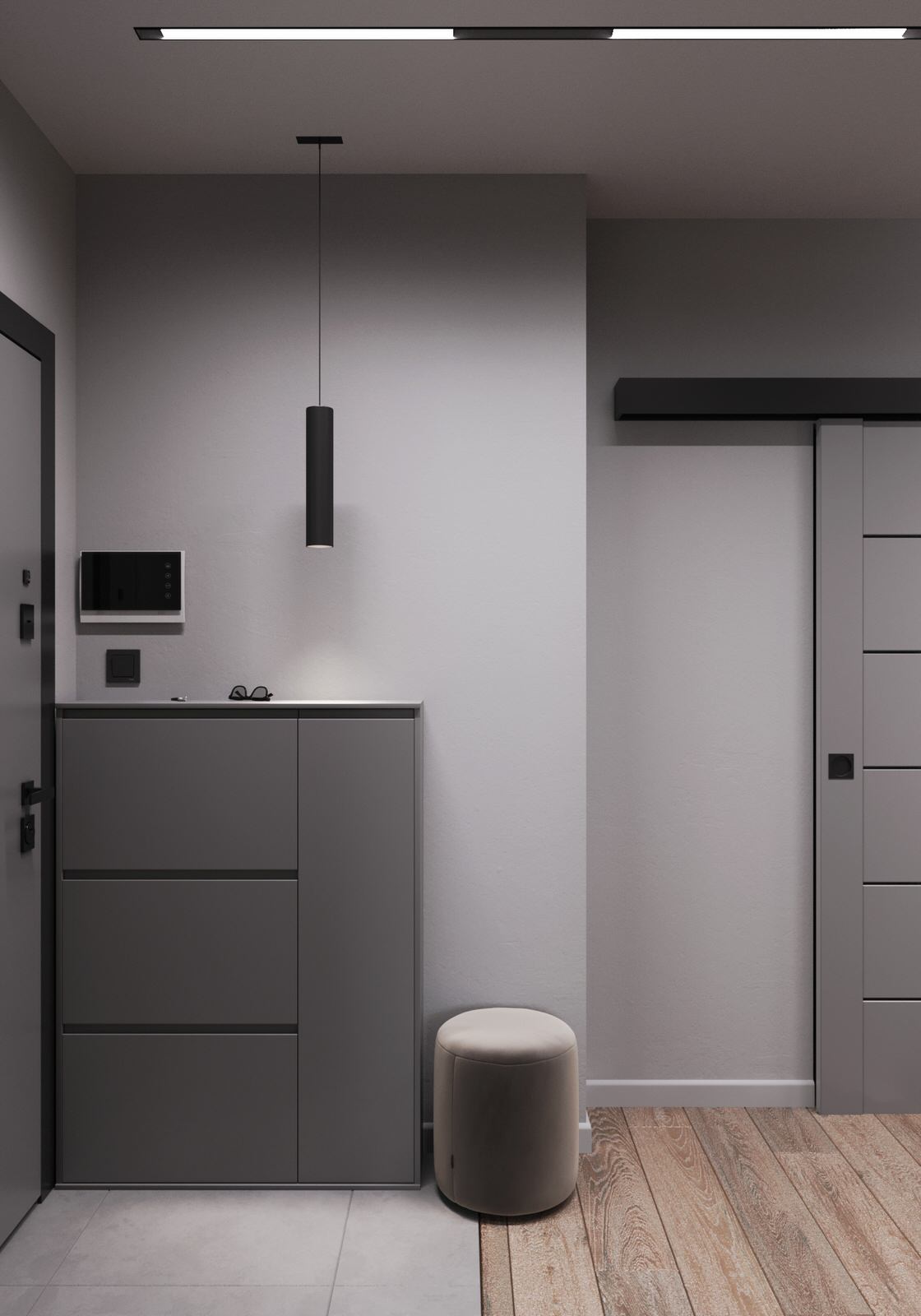 3-х комнатная квартира в одном стиле