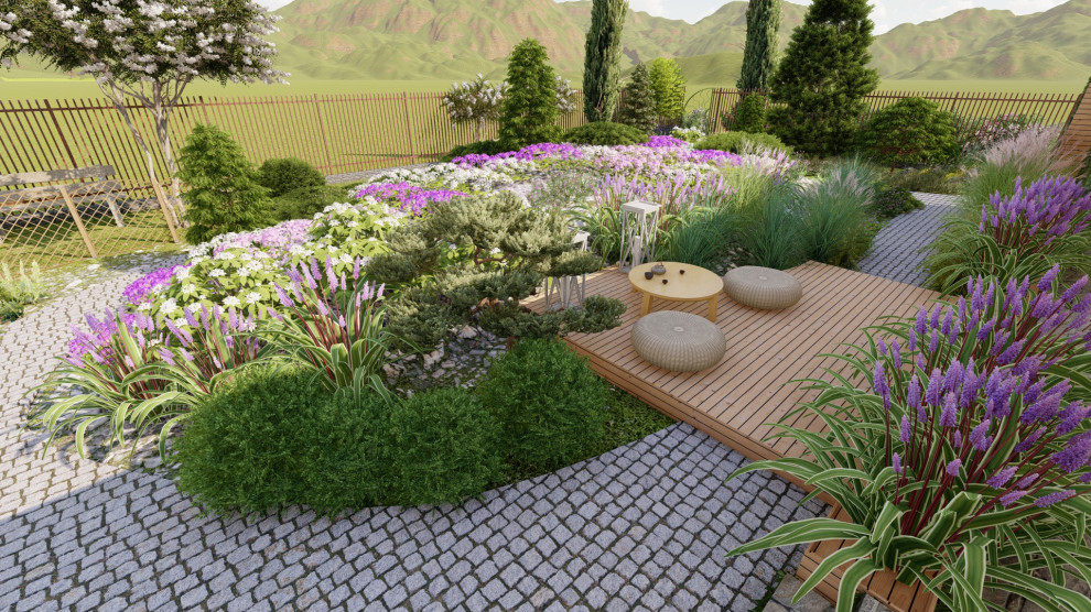 Каменистые устройства на участке 7 соток. "День/Ночь"