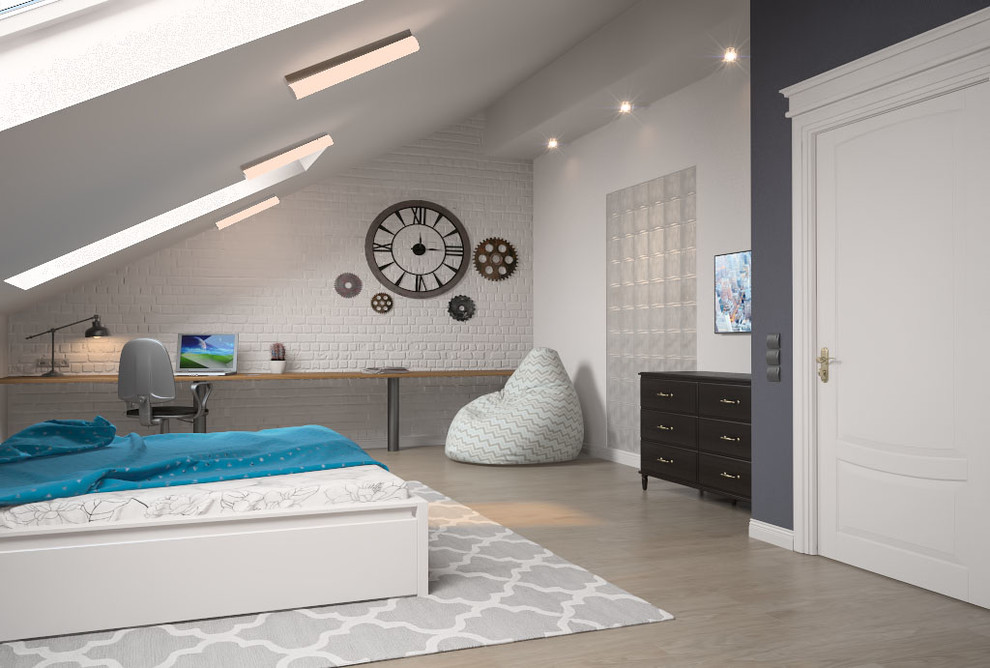 Гостевая полумансарда