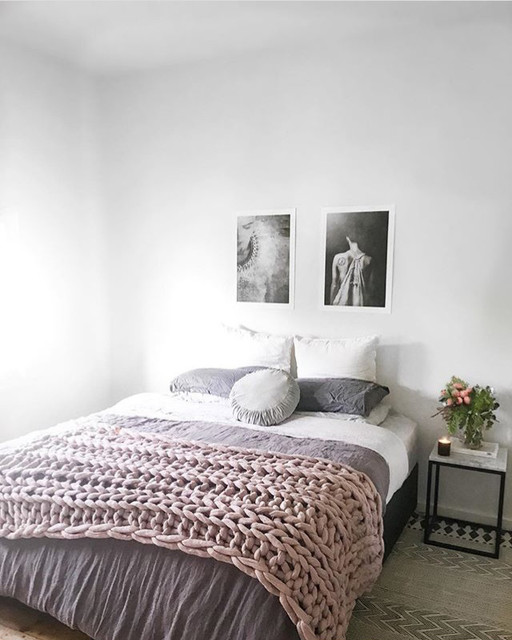 Chunky scandinavian-bedroom