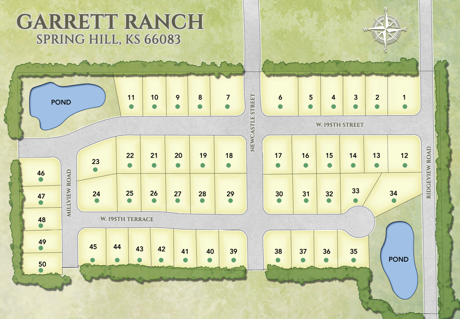 Garrett Ranch Development, Spring Hill, KS