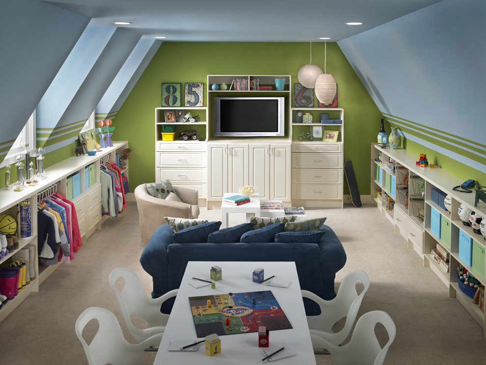 Traditional kids' playroom in Other.