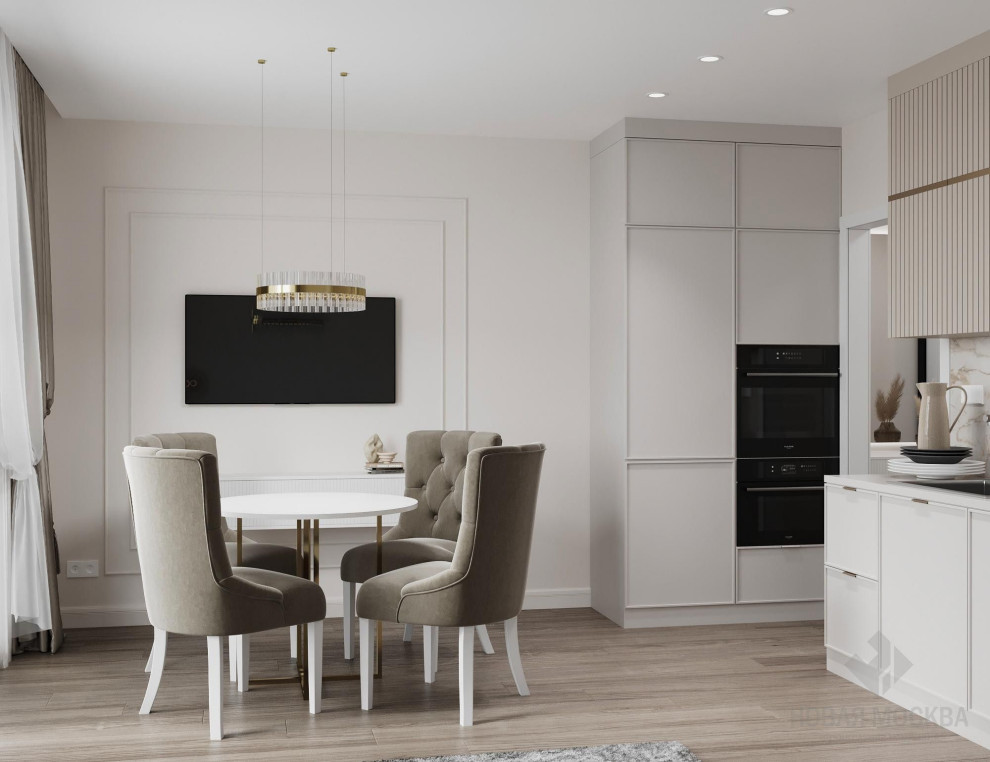 Дизайн-проект однокомнатной квартиры, Волгоградский пр-кт, дом 32/5 корпус