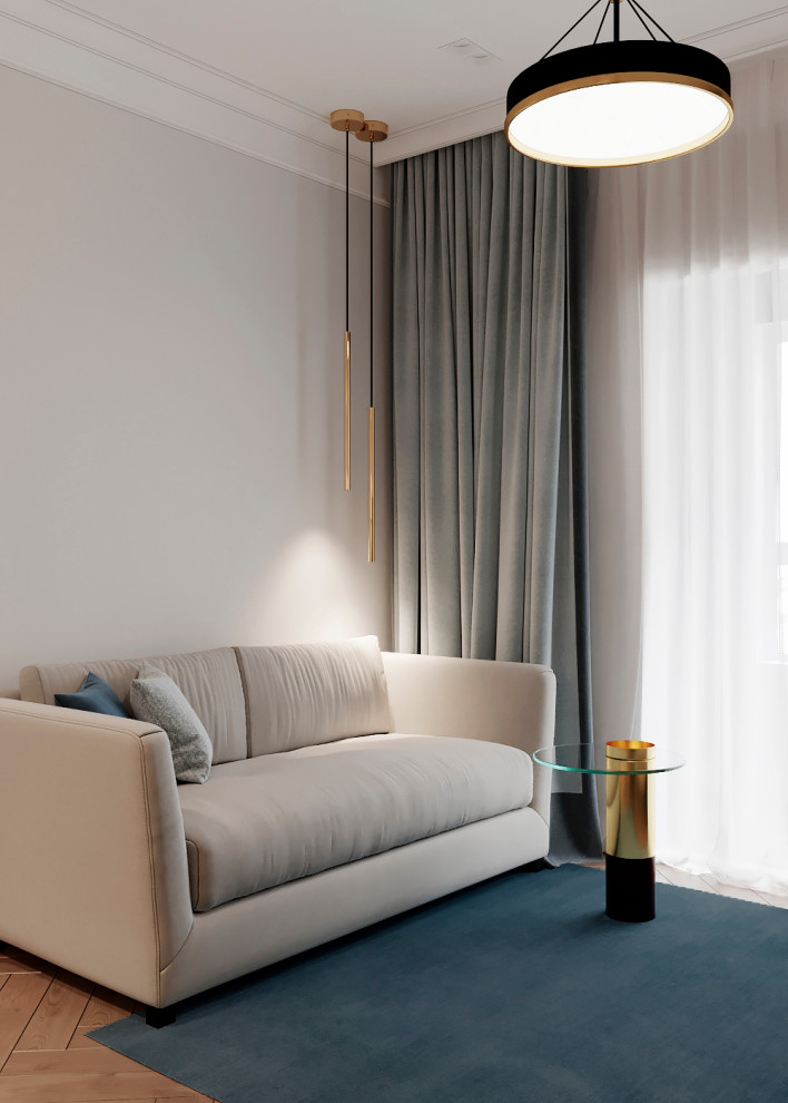 3к квартира, жк "Шишимская горка"гостиная