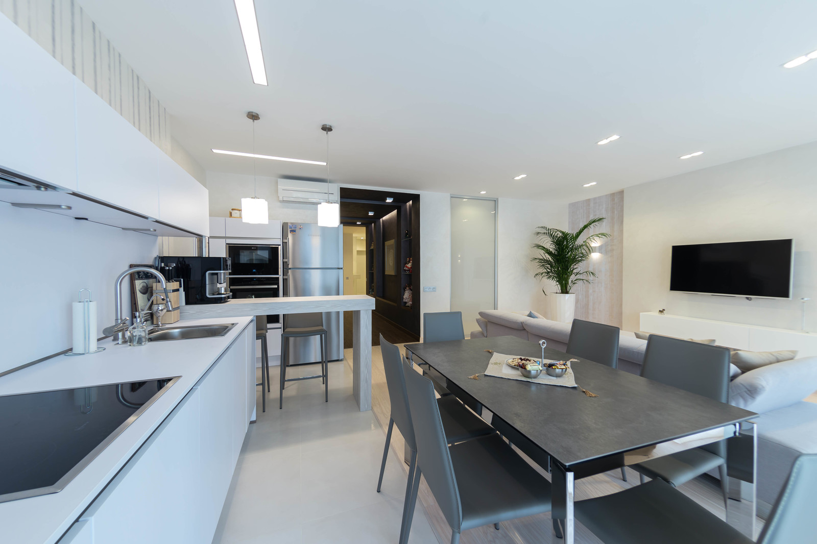 Кухня-гостиная в ЖК "Антарес", Екатеринбург